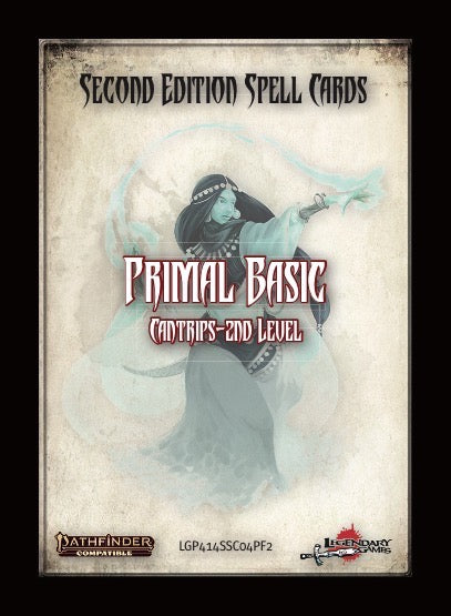 Pathfinder Spell Cards: Primal Basic (2E)