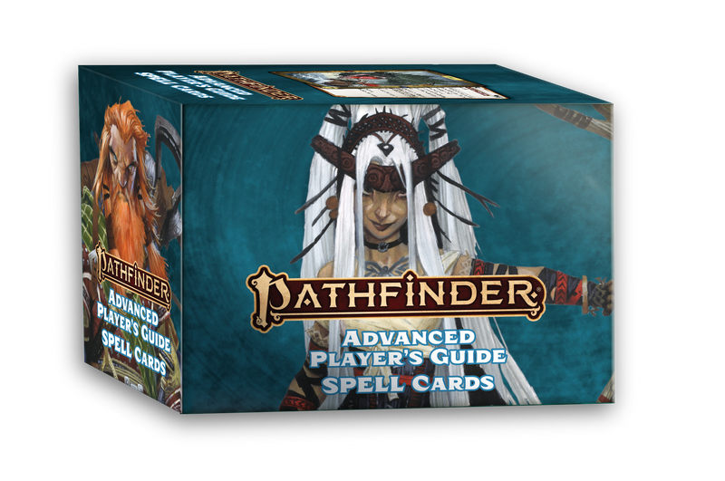 Pathfinder 2E: Advanced Player's Guide Spell Cards