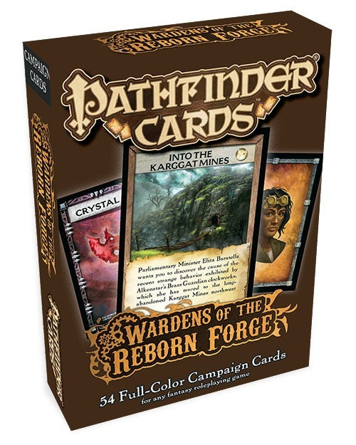 Pathfinder Campaign Cards: Wardens of the Reborn Forge