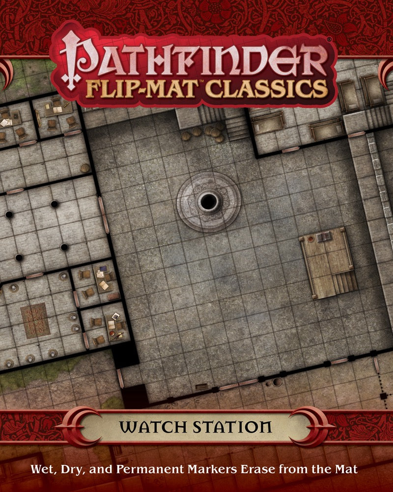 Pathfinder Flip-Mat Classics: Watch Station