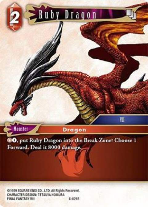 Ruby Dragon - 6-021R