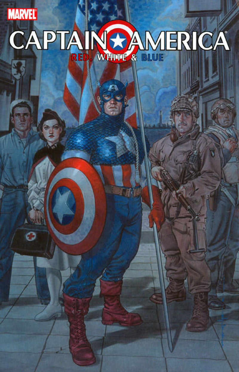 Captain America TP Red White & Blue