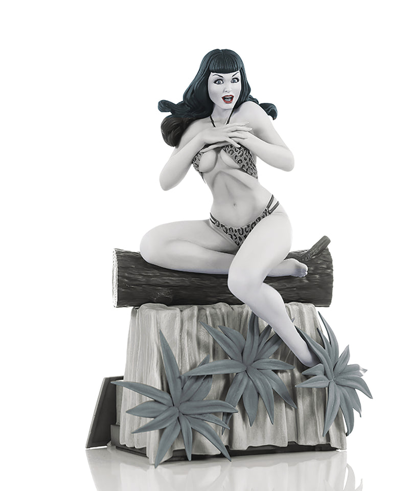 Terry Dodson Bettie Page B&W Statue