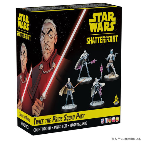 Star Wars: Shatterpoint - Twice the Pride - Count Dooku Squad Pack
