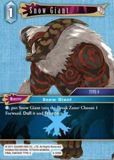 Snow Giant - 6-035R - Foil