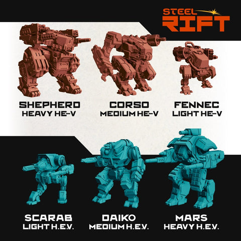 Steel Rift Two-Player Starter Set