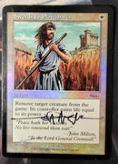 Swords to Plowshares [Friday Night Magic 2001] (Signed 1)