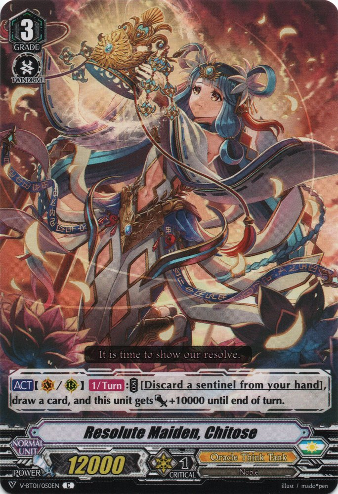 Decisive Judgment Maiden, Chitose - V-BT01/050EN - C