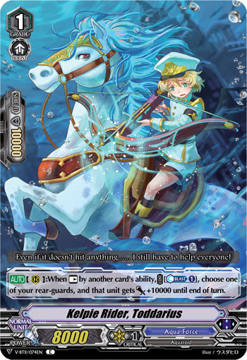 Kelpie Rider, Toddarius - V-BT11/074EN - C