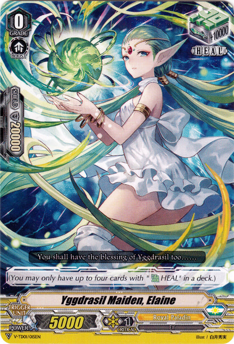 Yggdrasil Maiden, Elaine - V-TD01/015EN