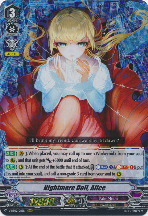 Nightmare Doll, Alice - V-BT02/011EN - RRR