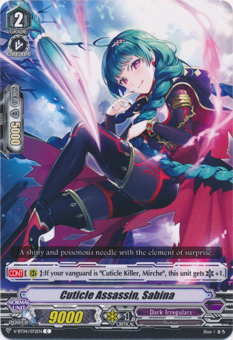 Cuticle Assassin, Sabina - V-BT04/072EN - C