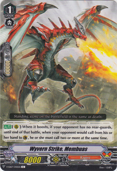 Wyvern Strike, Membuas - V-EB07/040EN - C