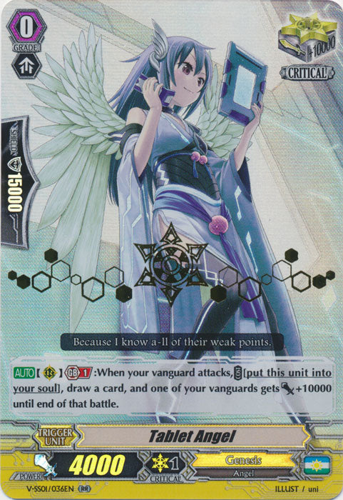 Tablet Angel - V-SS01/036EN - RR - Hot Stamp