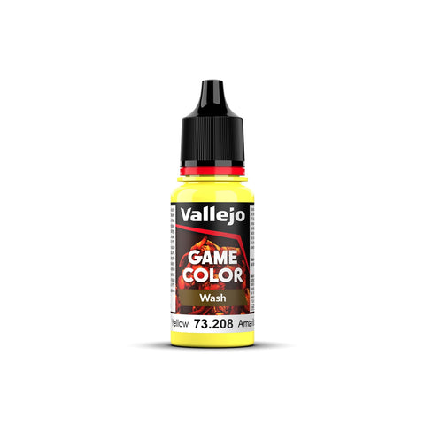 Vallejo: Game Color - Yellow (Wash) - VAL73208 - 18ml
