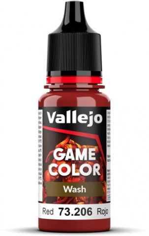 Vallejo: Game Color - Red (Wash) - VAL73206 - 18ml