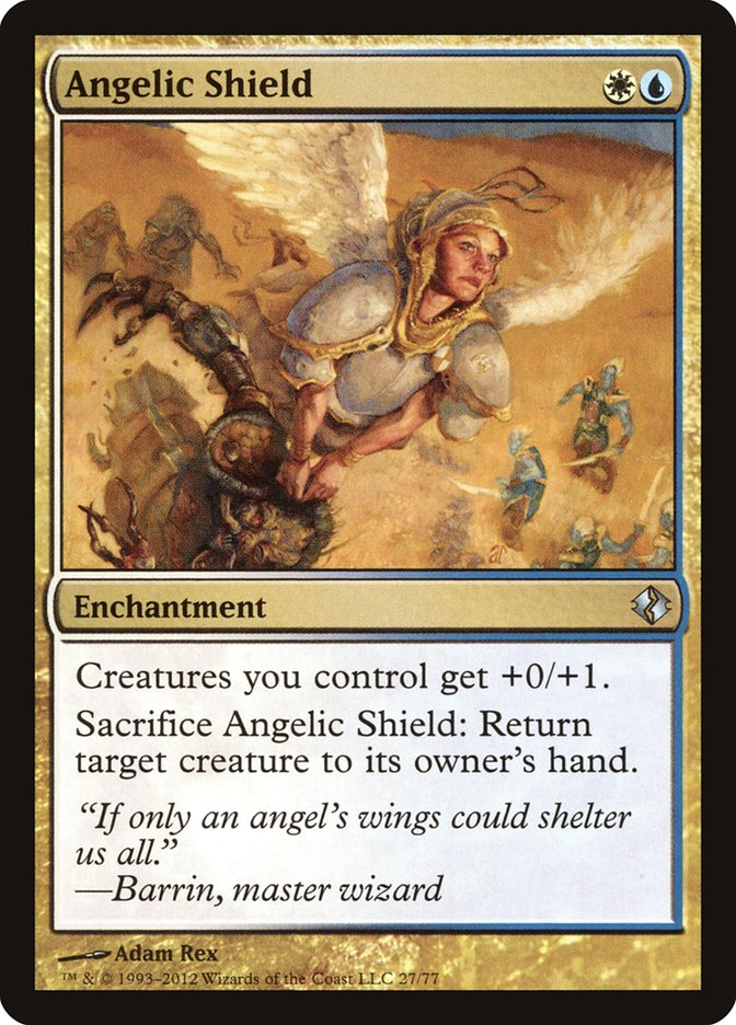 Angelic Shield [Duel Decks: Venser vs. Koth]