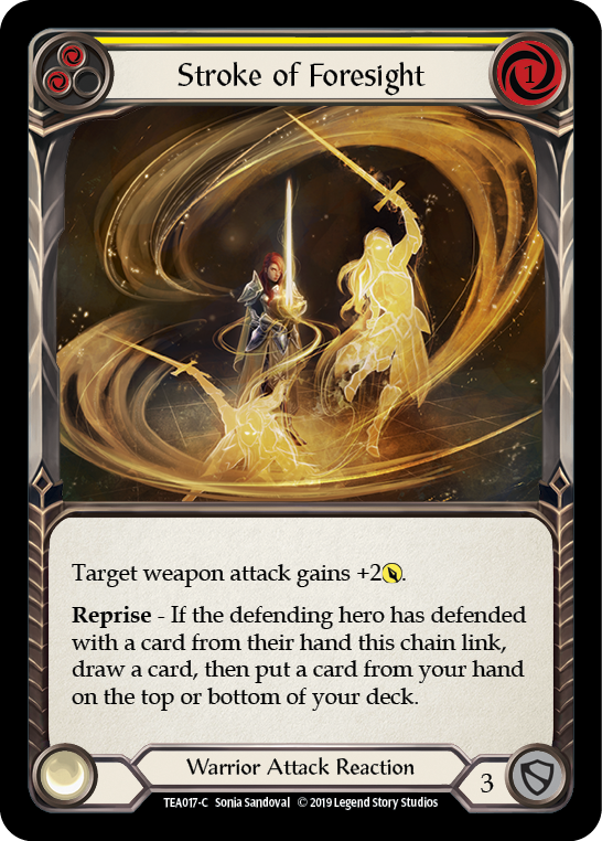 Stroke of Foresight (Yellow) [TEA017-C] Normal