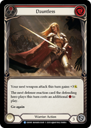 Dauntless (Red) [CRU085] 1st Edition Rainbow Foil