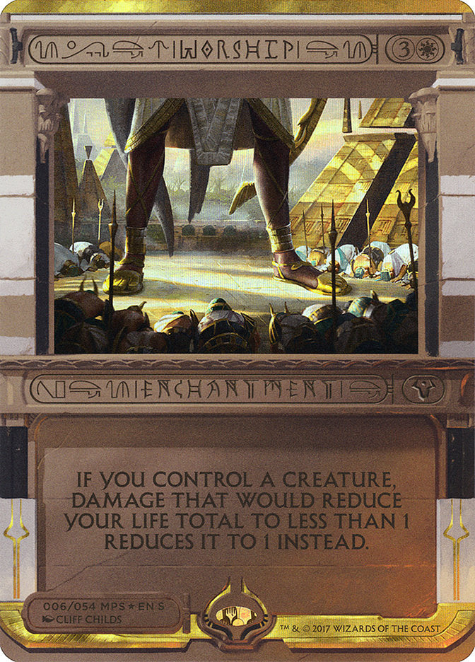 Worship (Invocation) [Amonkhet Invocations]