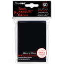 Ultra Pro Small Sleeves: Black 60 Count