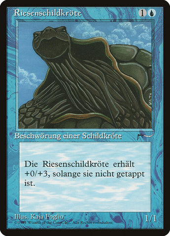 Giant Tortoise (German) - "Riesenschildkrote" [Renaissance]