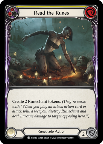 Read the Runes (Yellow) [ARC110] Unlimited Edition Normal