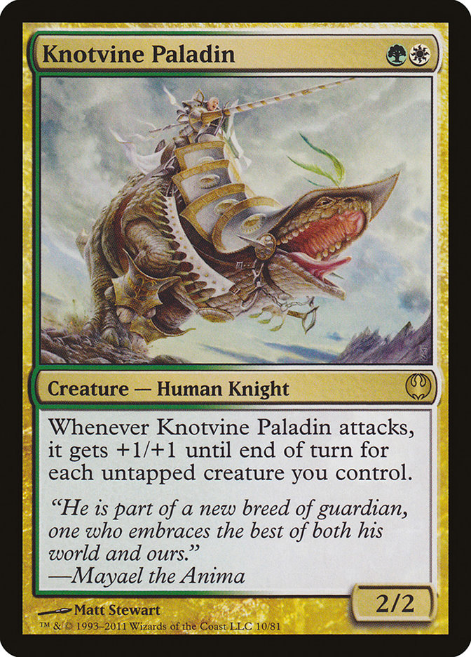 Knotvine Paladin [Duel Decks: Knights vs. Dragons]