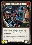 Last Ditch Effort [WTR161-S] Alpha Print Rainbow Foil
