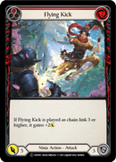 Flying Kick (Red) (Rainbow Foil) [CRU063-RF] Unlimited Rainbow Foil