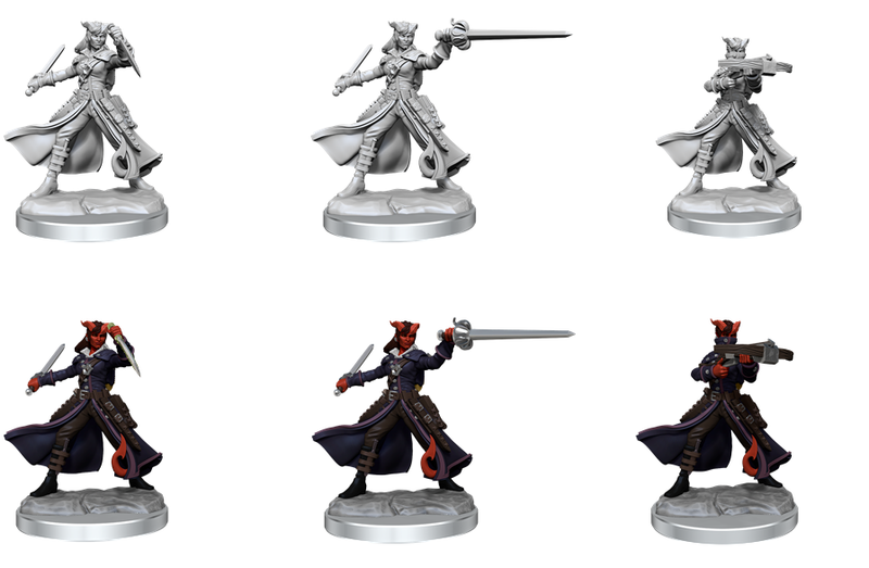 Dungeons & Dragons Frameworks: Tiefling Rogue Female