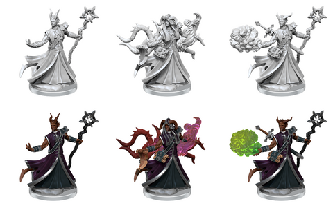 Dungeons & Dragons Frameworks: Tiefling Warlock Male