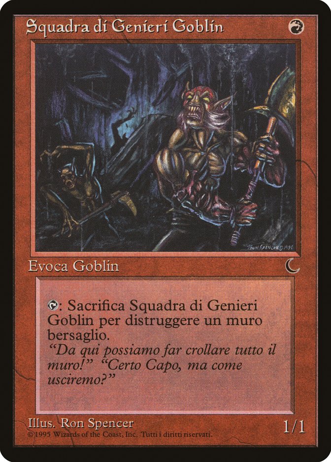 Goblin Digging Team [The Dark] (Italian)