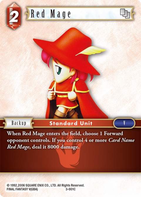 Red Mage - 3-001C