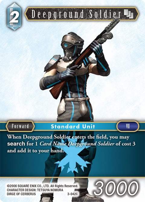 Deepground Soldier - 3-042C - Foil