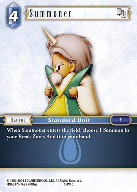 Summoner - 3-134C - Foil