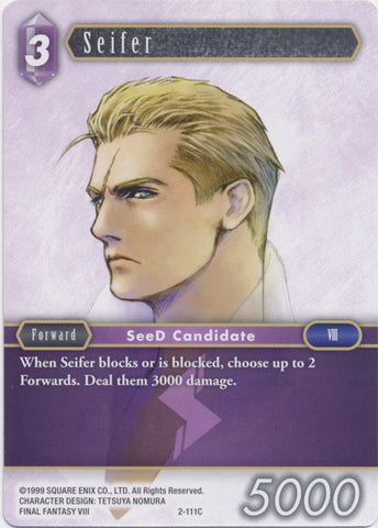 Seifer - 2-111C - Foil