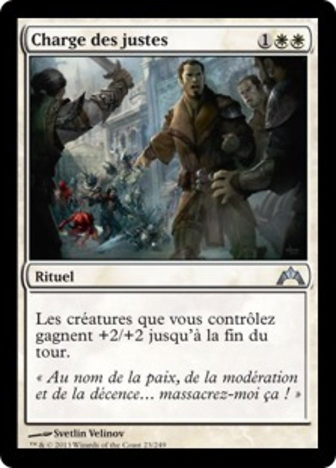 Righteous Charge [Gatecrash] (French)