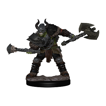 Pathfinder Battles Premium Figures: Half-Orc Male Barbarian