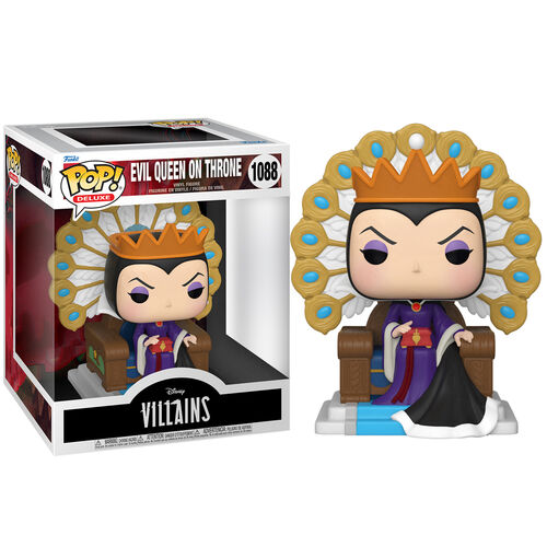 Pop! Disney: Villains Deluxe - Evil Queen on Throne