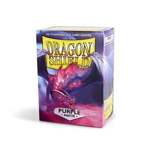 Dragon Shield Box of 100 in Matte Purple