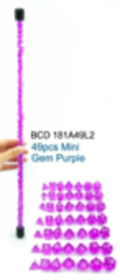 Little Dragon Mini Wand - 49 Piece Purple
