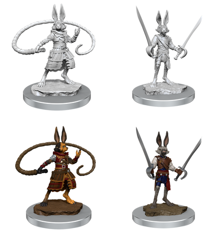 Nolzur's Marvelous Miniatures:  Harengon Rogues