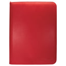 9-Pocket Zippered PRO-Binder Red