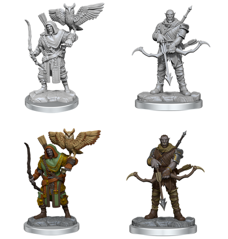 Nolzur's Marvelous Miniatures:  Orc Ranger Male
