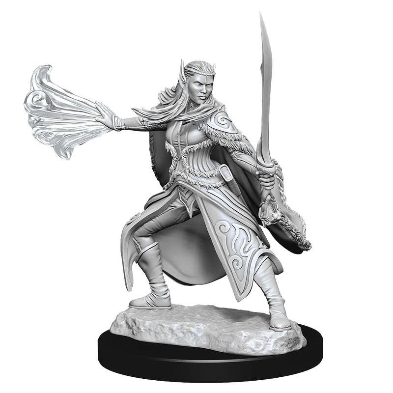 Nolzur's Marvelous Miniatures: Winter Eladrin and Spring Eladrin