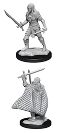 Pathfinder Battles Deep Cuts: Male Elf Fighter - Swords