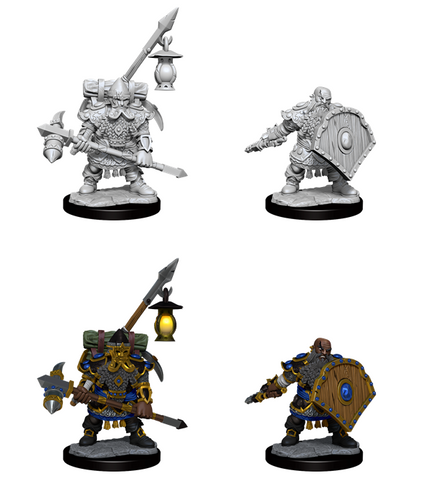 Dungeons & Dragons Frameworks: Dwarf Fighter Male