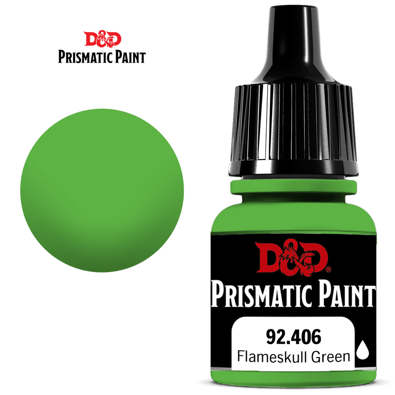 D&D Prismatic Paint: Flameskull Green