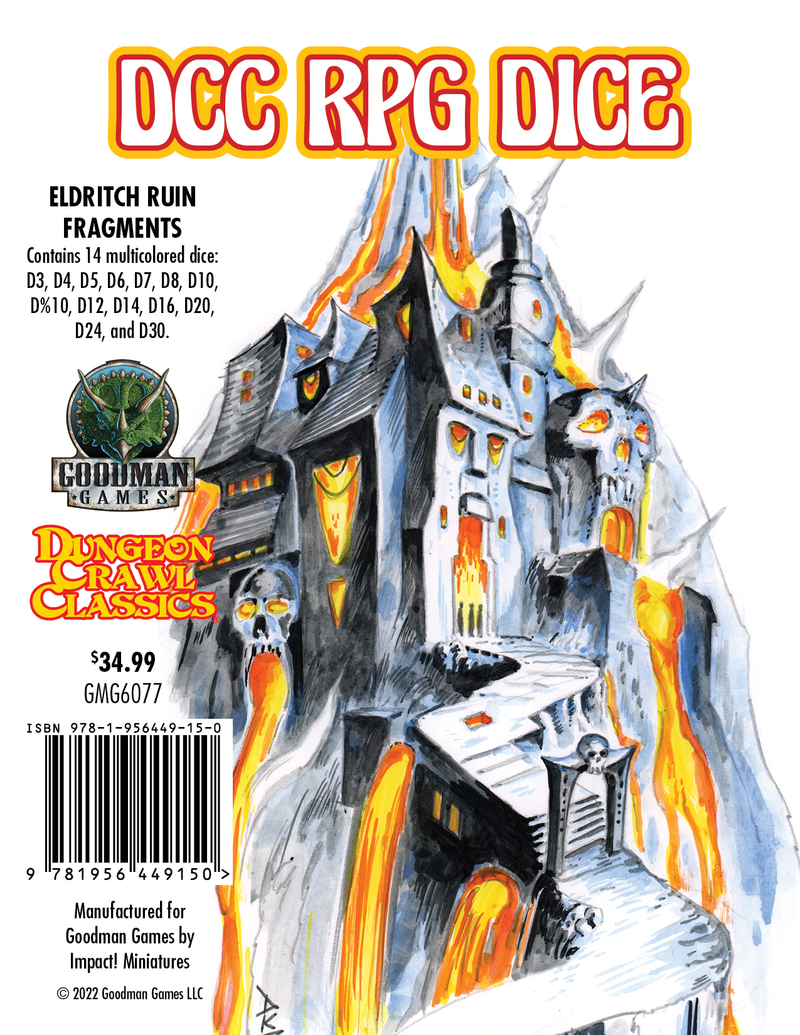 Dungeon Crawl Classics Dice: Eldritch Ruin